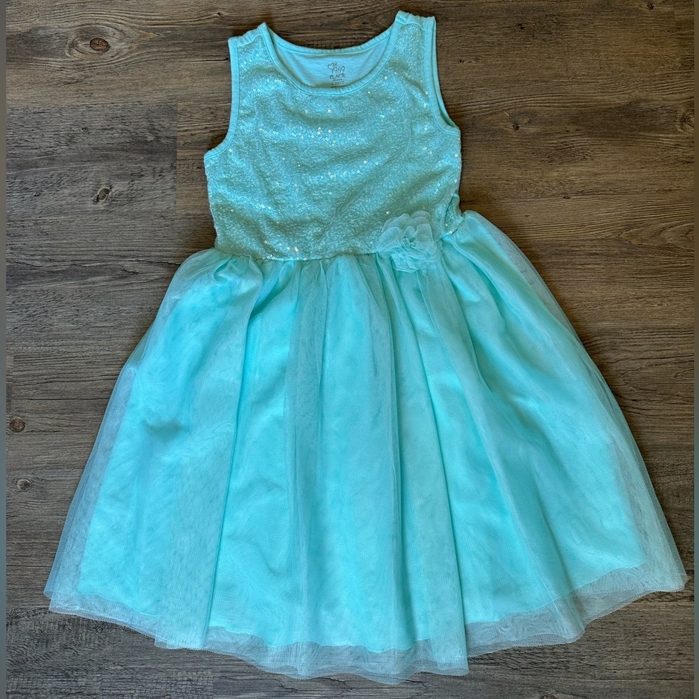 Place Sparkling Aqua Kids Dress